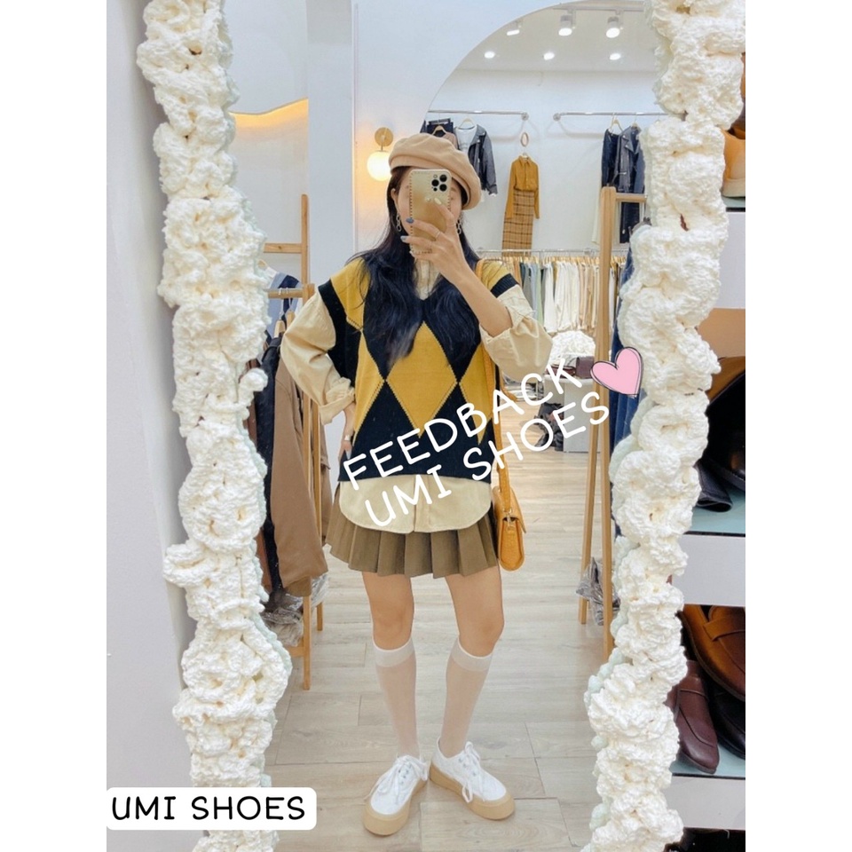[SẴN] Giày thể thao nữ Ulzzang đế bằng bánh mì basic độn đế vải canvas bata mới hot phong cách hàn quốc đẹp cá tính đẹp | BigBuy360 - bigbuy360.vn