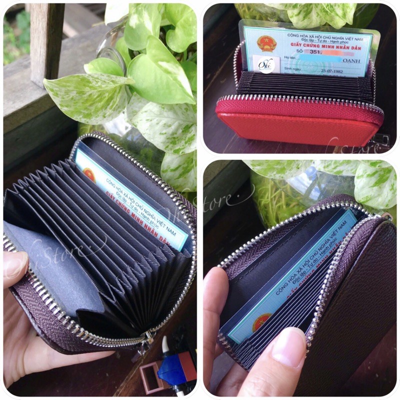 Ví đựng Thẻ Card Nam Nữ nhỏ gọn nhẹ