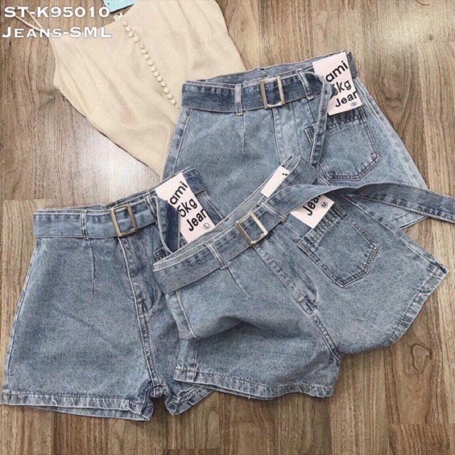 🗯Short Jean ( Kèm Belt)