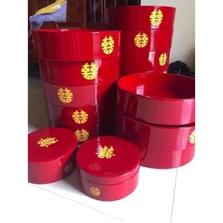 Quả cưới, tráp cưới gỗ sơn mài siêu sang