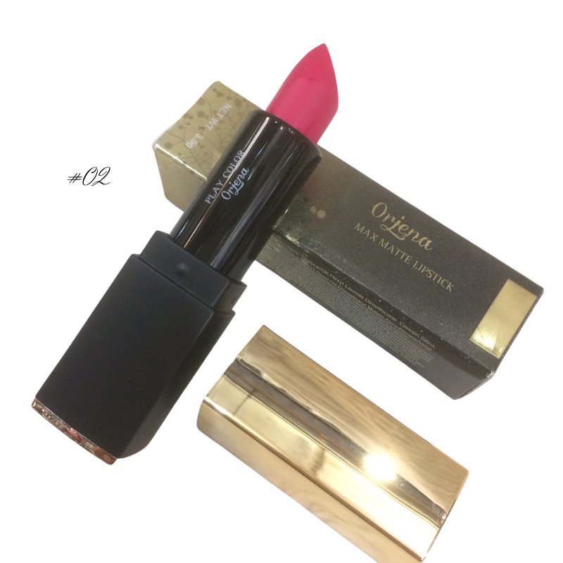Son lì Orjena max matte lipsticks #02 HỒNG