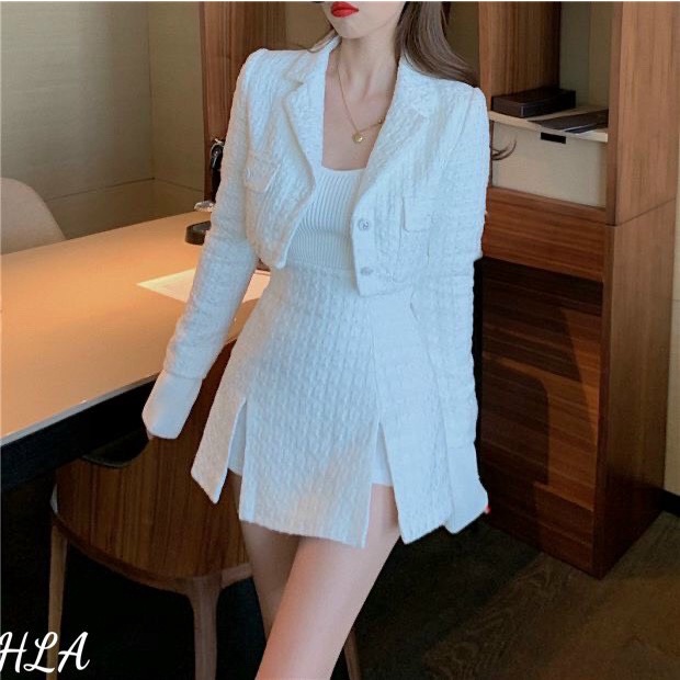 [XẢ KHO CẮT LÔ] SET DẠ TRẮNG SANG CHẢNH