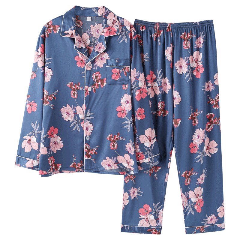 Pajamas Dài Tay Quần Dài Họa Tiết AMANTA PTH