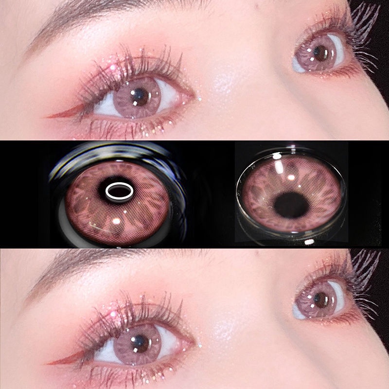 Set 2 kính áp tròng EYESHARE 14mm màu sắc tự nhiên