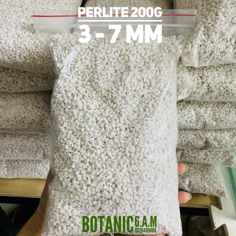 200g Đá trân châu Perlite trồng sen đá, xương rồng,...