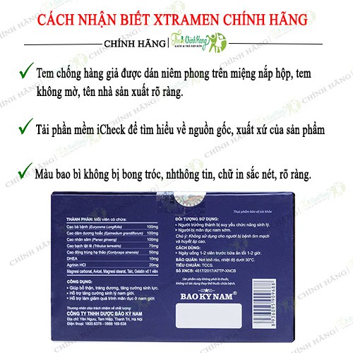 Nhất Vương Bổ Thận XTRAMEN –  Hỗ trợ tăng cường sinh lý nam, giảm quá trình mãn dục (30 viên) | BigBuy360 - bigbuy360.vn