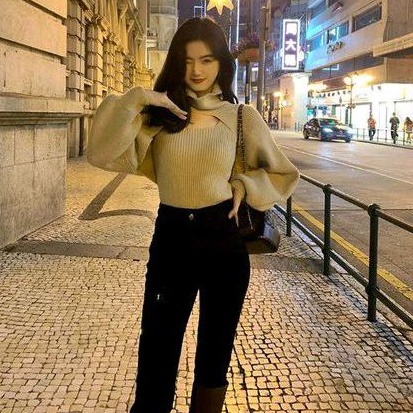 Sét Áo cặp tay dài hở ngực siêu hot  phong cách HQ (A15