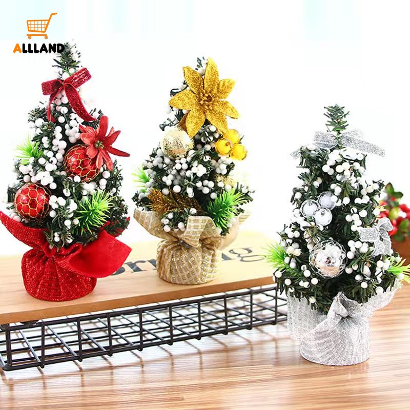 Cây Thông Giáng Sinh / Lễ Hội Mini 20cm Để Bàn Trang Trí Năm Mới / Giáng Sinh