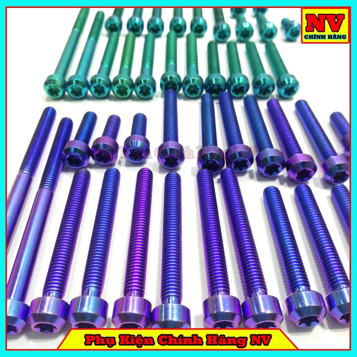 Bộ Ốc Lốc Máy Ex150 Gr5 Full Bộ 22 Con