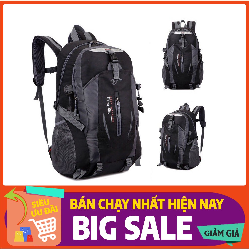 [FREESHIP❤️] Ba lô du lịch nam nữ Trekking Vải Dù 60181