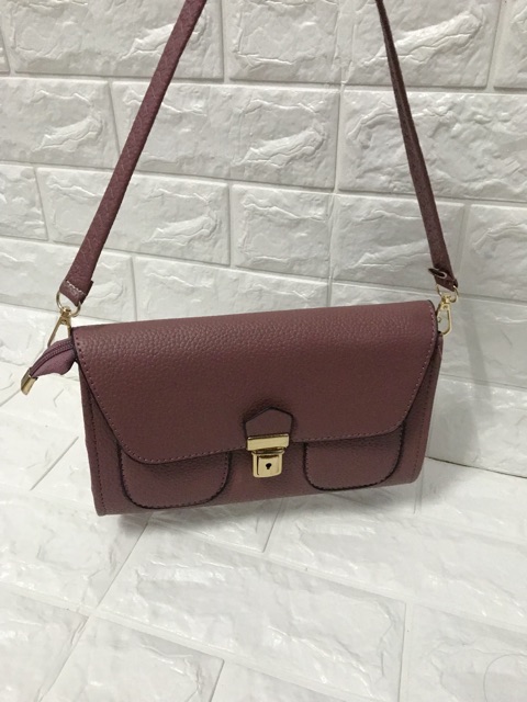 Ví Nhọn Hai Túi, túi đeo chéo