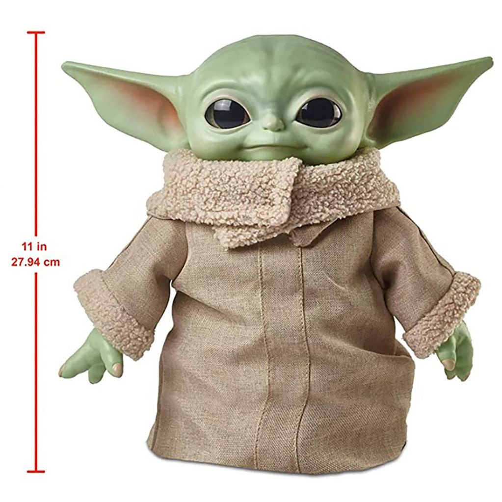 🌷Trong kho 🌷Búp bê mô phỏng nhân vật Yoda trong phim Star Wars cỡ 28cm