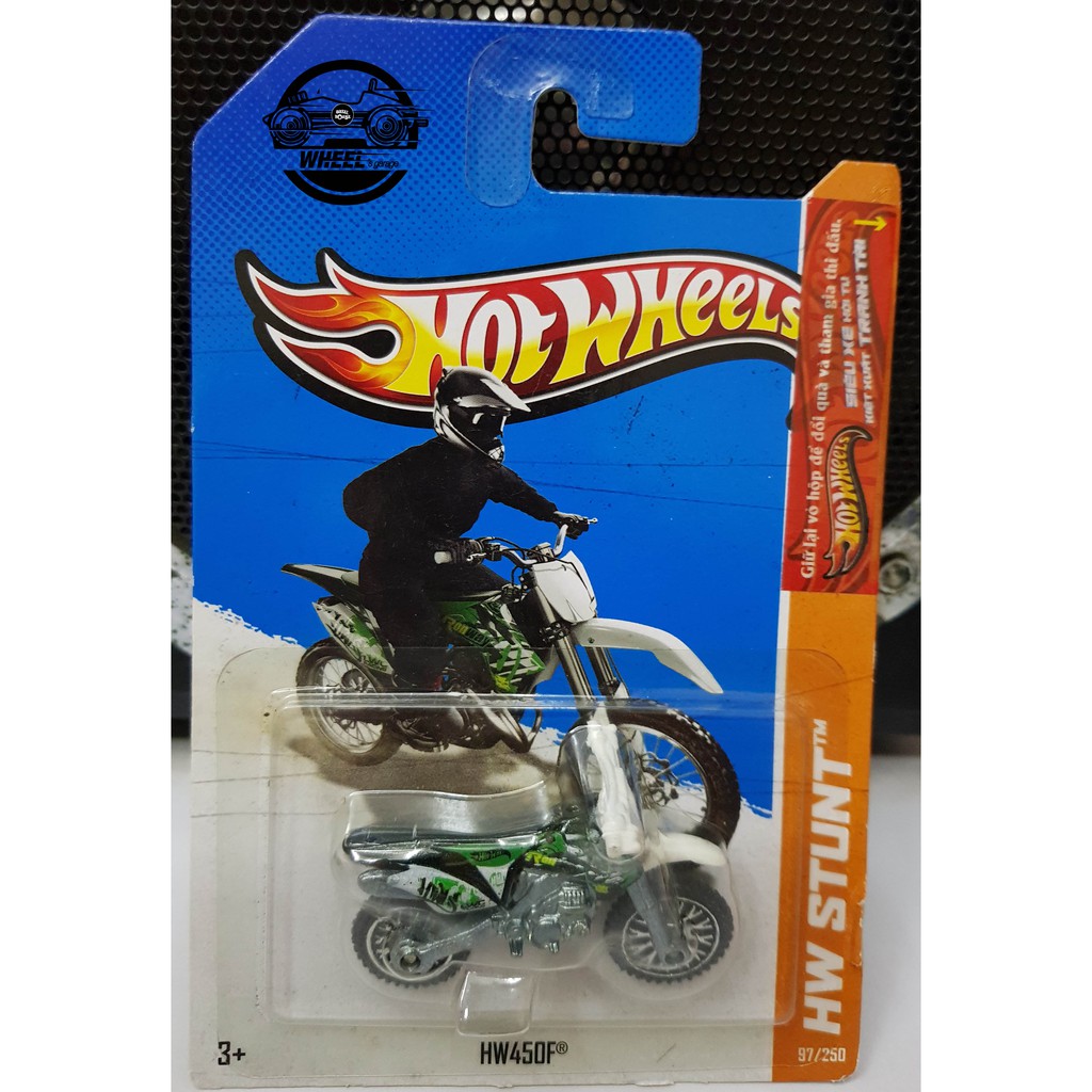 Xe mô hình đồ chơi Hotwheels cơ bản 1:64 - HW450F (Xe cào cào)