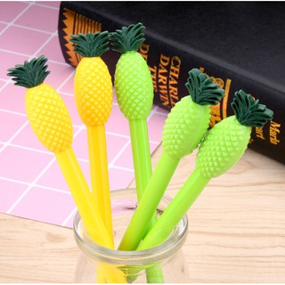 bút quả dứa, bút cute hàn quốc