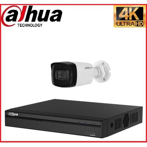 Trọn gói Camera Cao cấp 4K 01 - 1 camera Dahua (8MP)