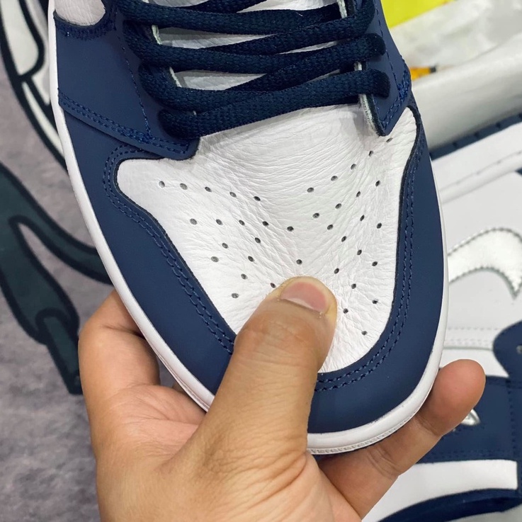 GIày Sneaker Cổ cao Jordan 1 High Top Midnight Navy 2021