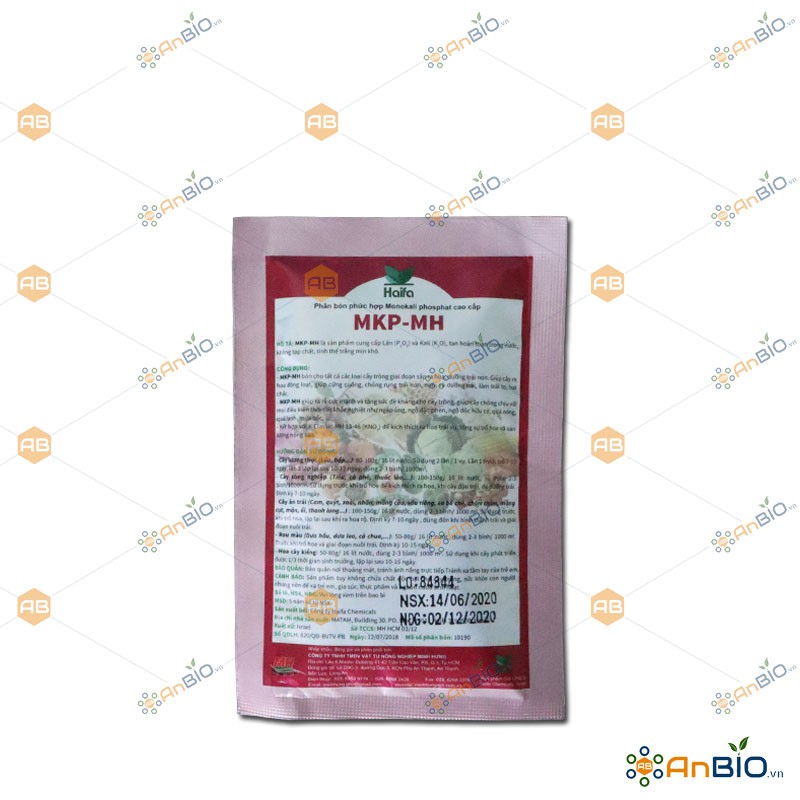 Phân bón ISRAEL Haifa MULTI-MKP 0-52-34 gói 100g GIÚP PHÂN HOÁ MẦM HOA – RA RỄ MẠNH - A3.1037