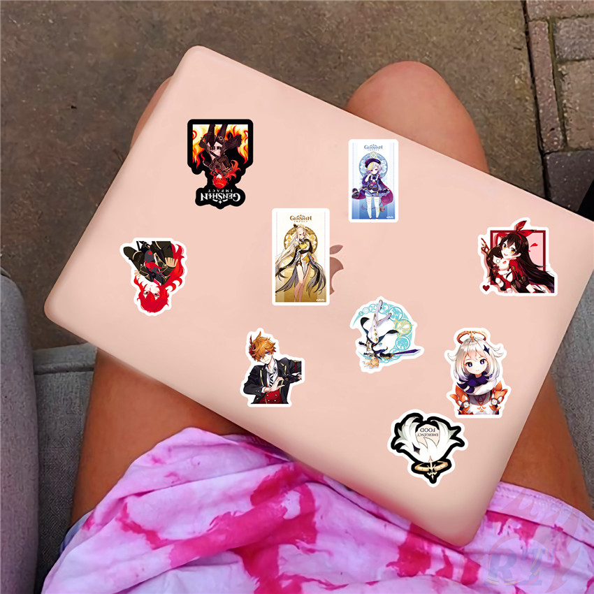 ❉ Genshin Impact - Series 03 Cartoon Games Stickers ❉ 50Pcs/Set DIY Fashion Luggage Laptop Skateboard Doodle Decals Stickers