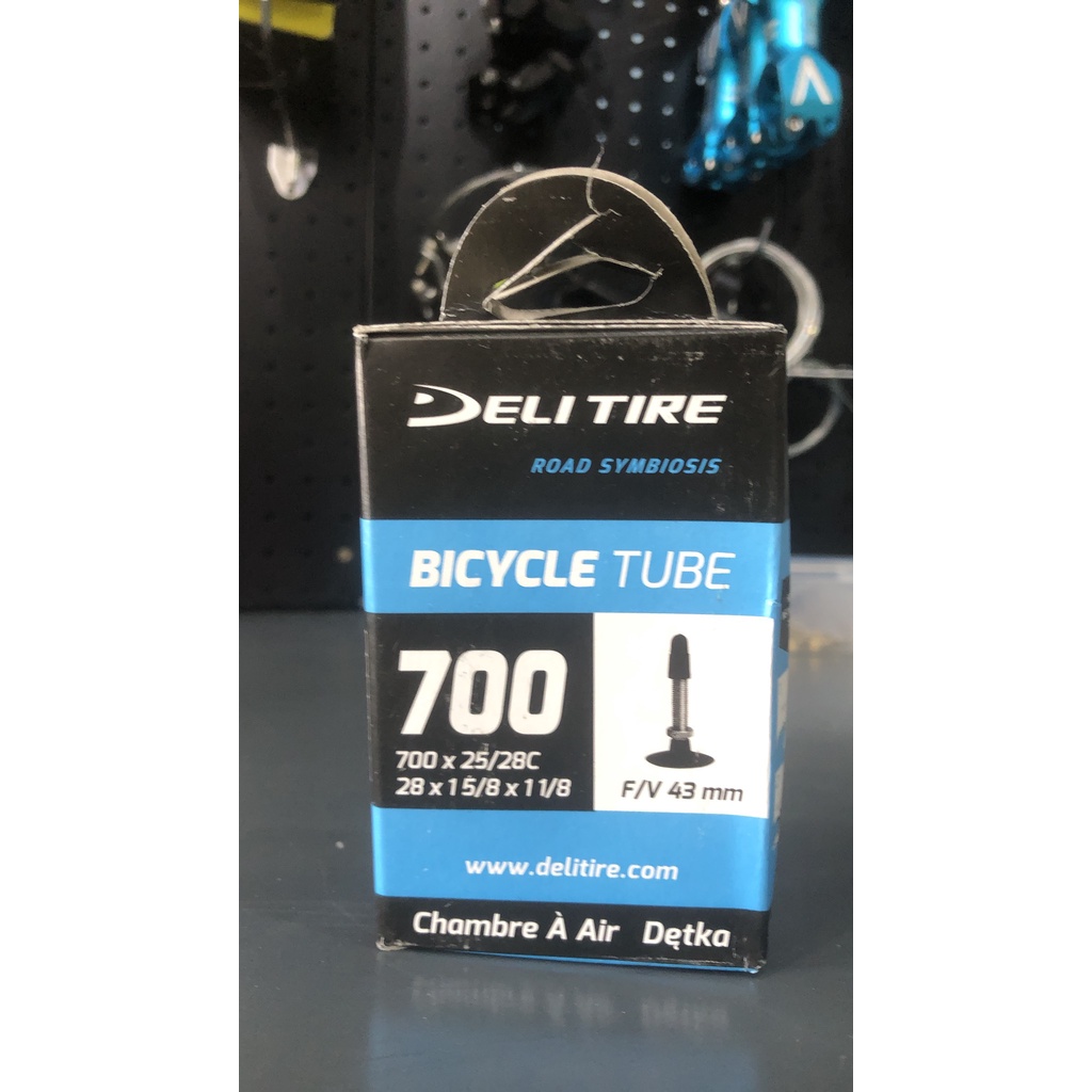 Ruột xe đạp DELI TIRE 700C (43mm) AV
