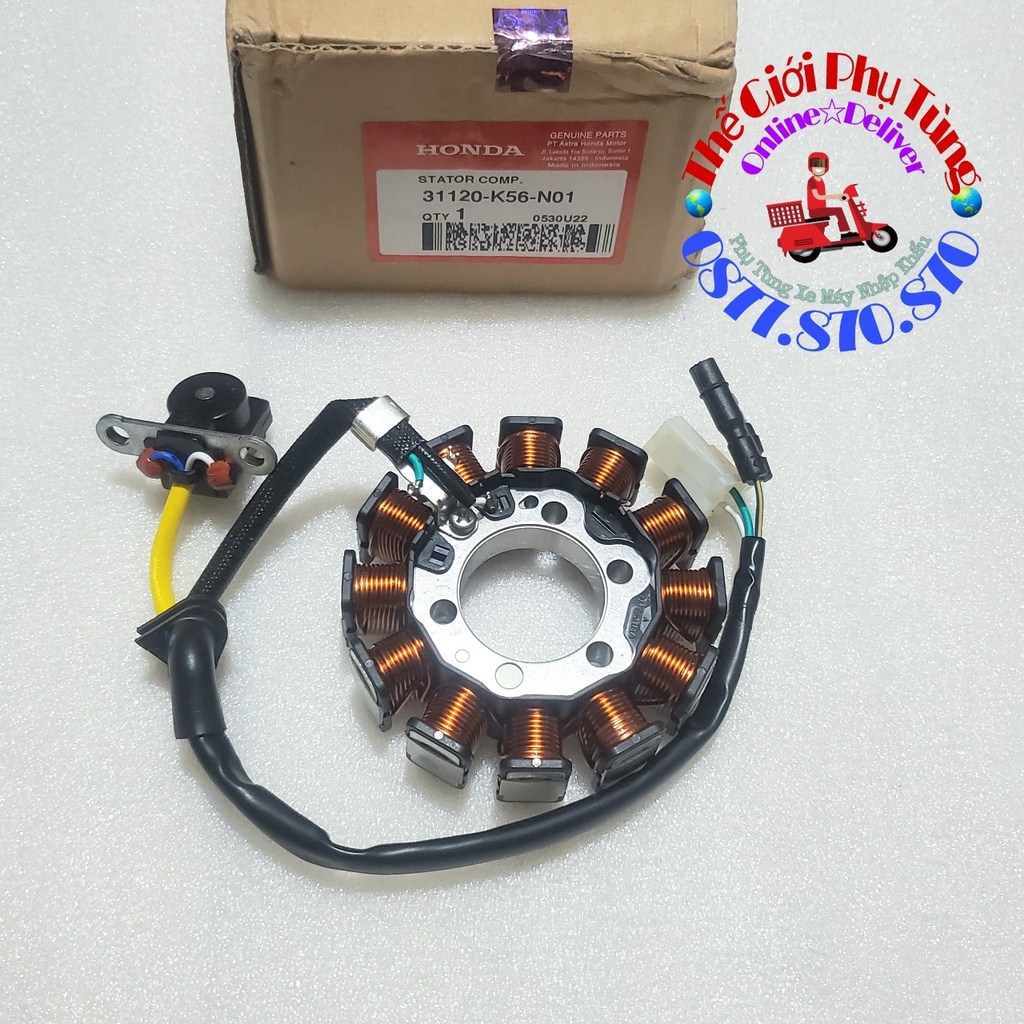Cuộn lửa (điện) Sonic 150 - Winner - GTR zin honda Indonesia - 31120-K56-N01