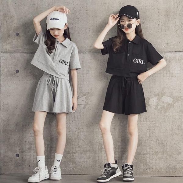 Set áo polo cho bé gái size đại Thời trang trẻ em BEESHOP H23128