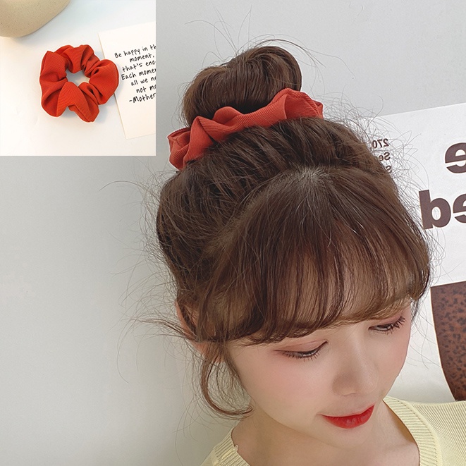 Dây Cột Tóc Chiffon Co Giãn Mẫu Mới Thời Trang Cho Nữ