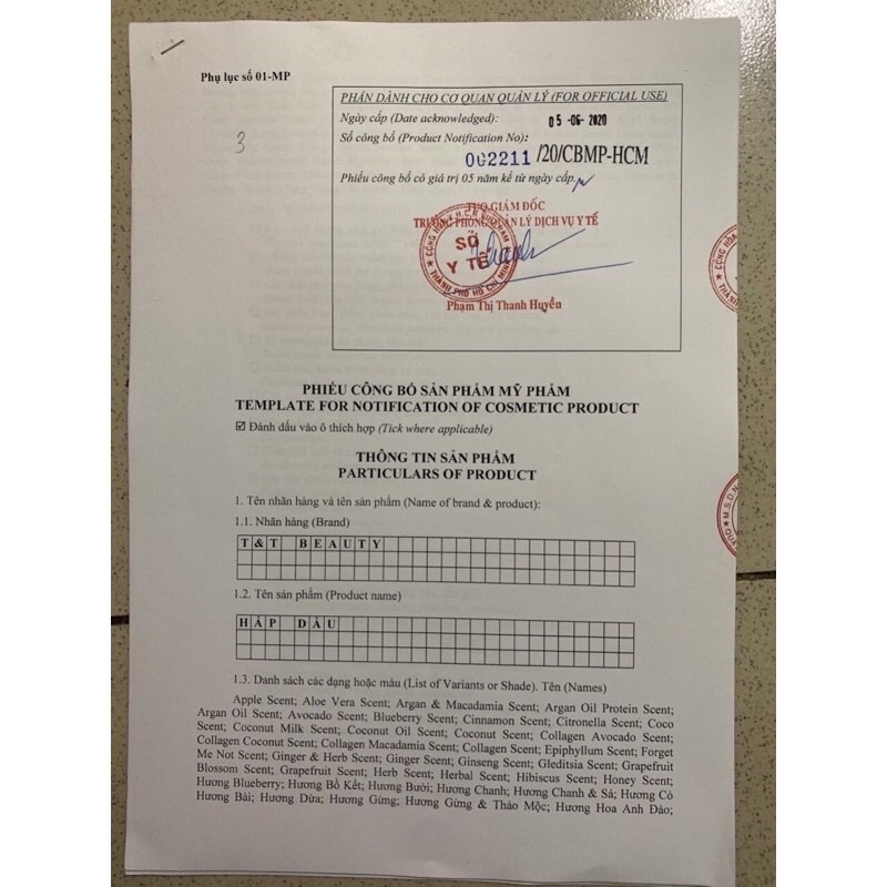 Combo dầu gội và dầu xả bưởi T&T Beauty