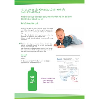 Nước lau sàn hữu cơ Layer Clean 5 lit