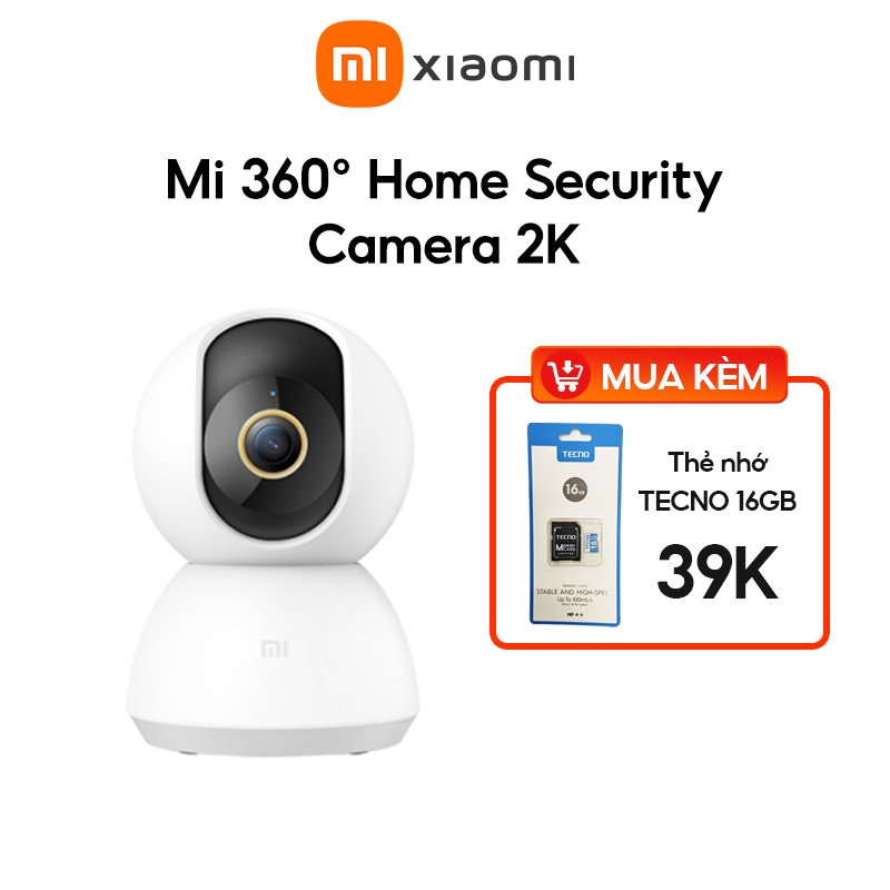Camera Xiaomi Mi home Security 360 độ 2K 1296P | BẢO HÀNH 12 THÁNG
