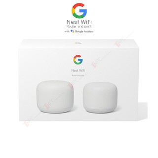 [Nguyên Seal Hộp Chính Hãng] Google Nest WiFi 2 Pack Thế Hệ Mới (GEN 2) | Hệ Thống Phát Wifi Cao Cấp Thế Hệ 2 Mới Nhất