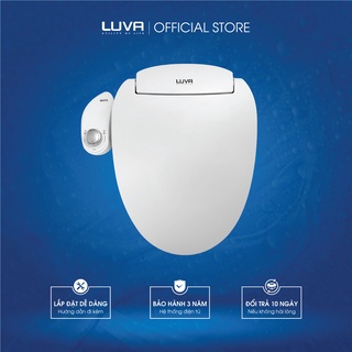 Nắp bồn cầu thông minh LUVA Bidet LB203 xuất Hàn Quốc, bảo hành 3 năm, đổi lỗi 100 ngày