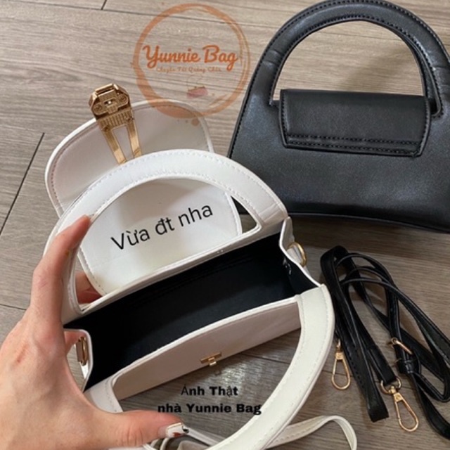 Túi kẹp nách hot trend kèm dây đeo chéo, hàng có sẵn