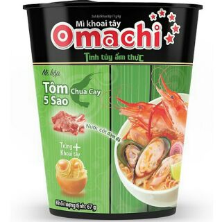 Mì ly omachi 68g