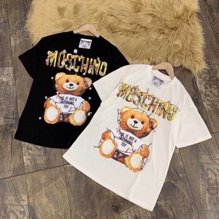 Áo phông gấu Moschino