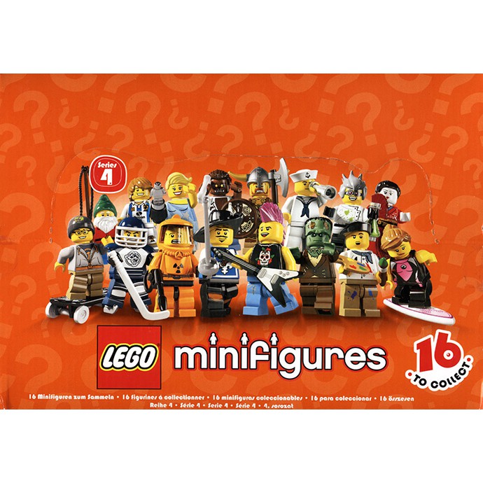 Lego 8804 - Nhân vật Lego Minifigures Series 4