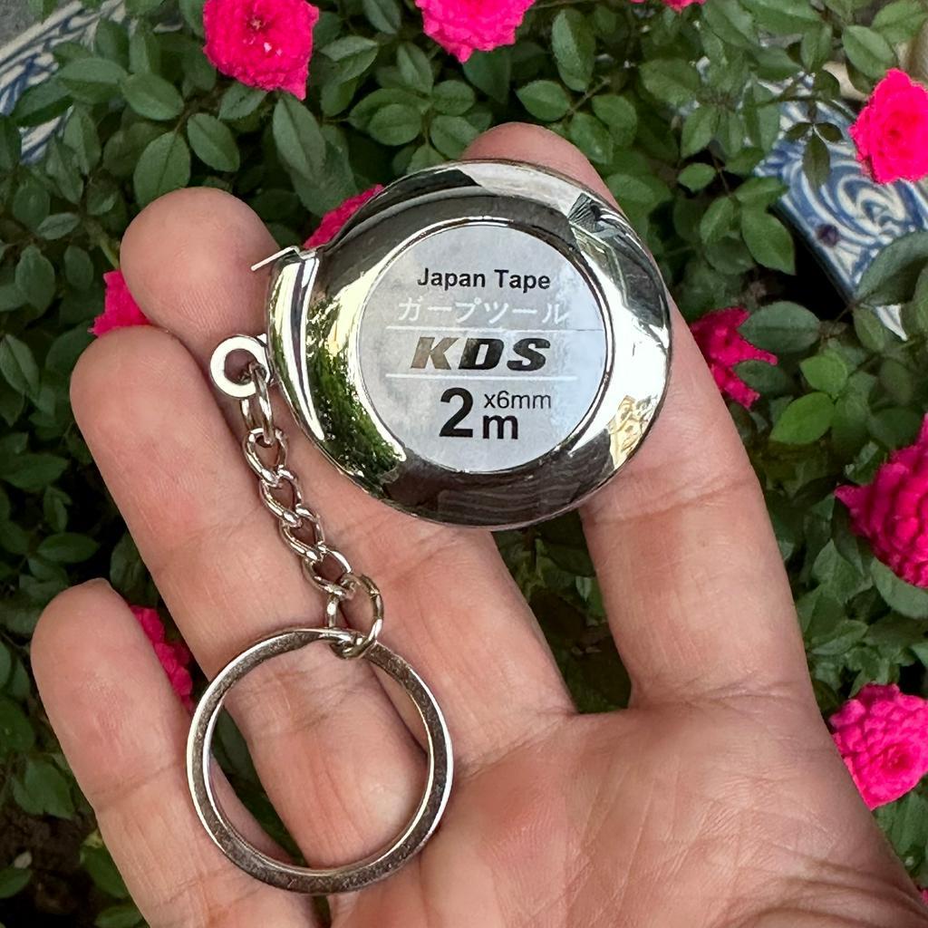 Thước móc khóa KDS 2m tự động rút vỏ nhôm siêu cứng