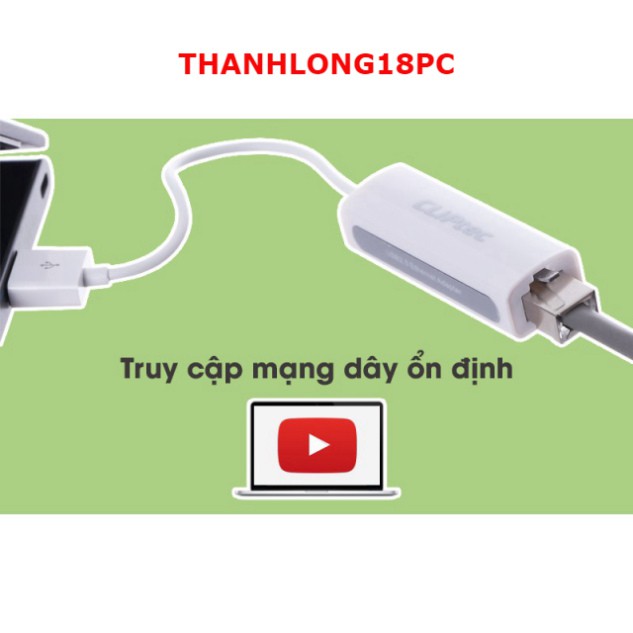 Cáp chuyển đổi usb ra cổng mạng lan rj45