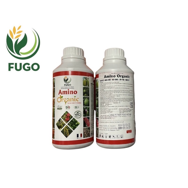 Combo 1 Amino Max +1 Amino Organic KÍCH RỄ, BUNG CHỒI, VỌT ĐỌT, MƯỚT LÁ, XANH BÓNG, MÁT CÂY