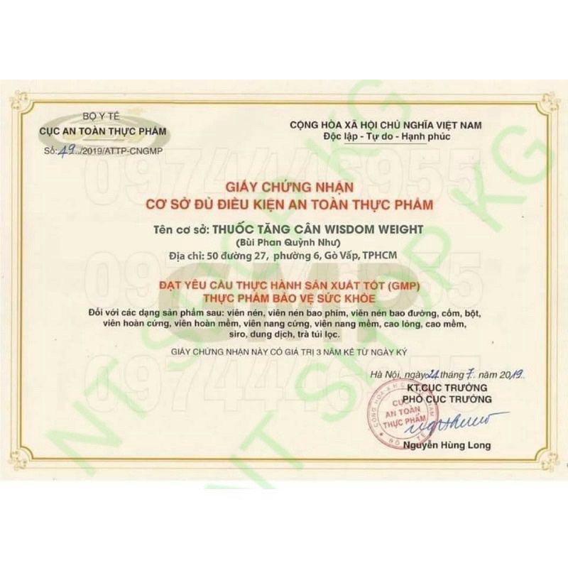 Vitamin wisdom weight hỗ trợ tăng cân dành cho người gầy