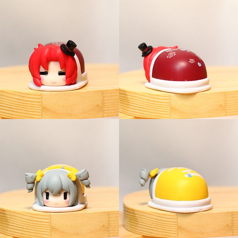 1 Bộ / 7 Mô Hình Nhân Vật Hankai Va Chạm 3 Phong Cách Kiana Mei Bronya sakura Dễ Thương