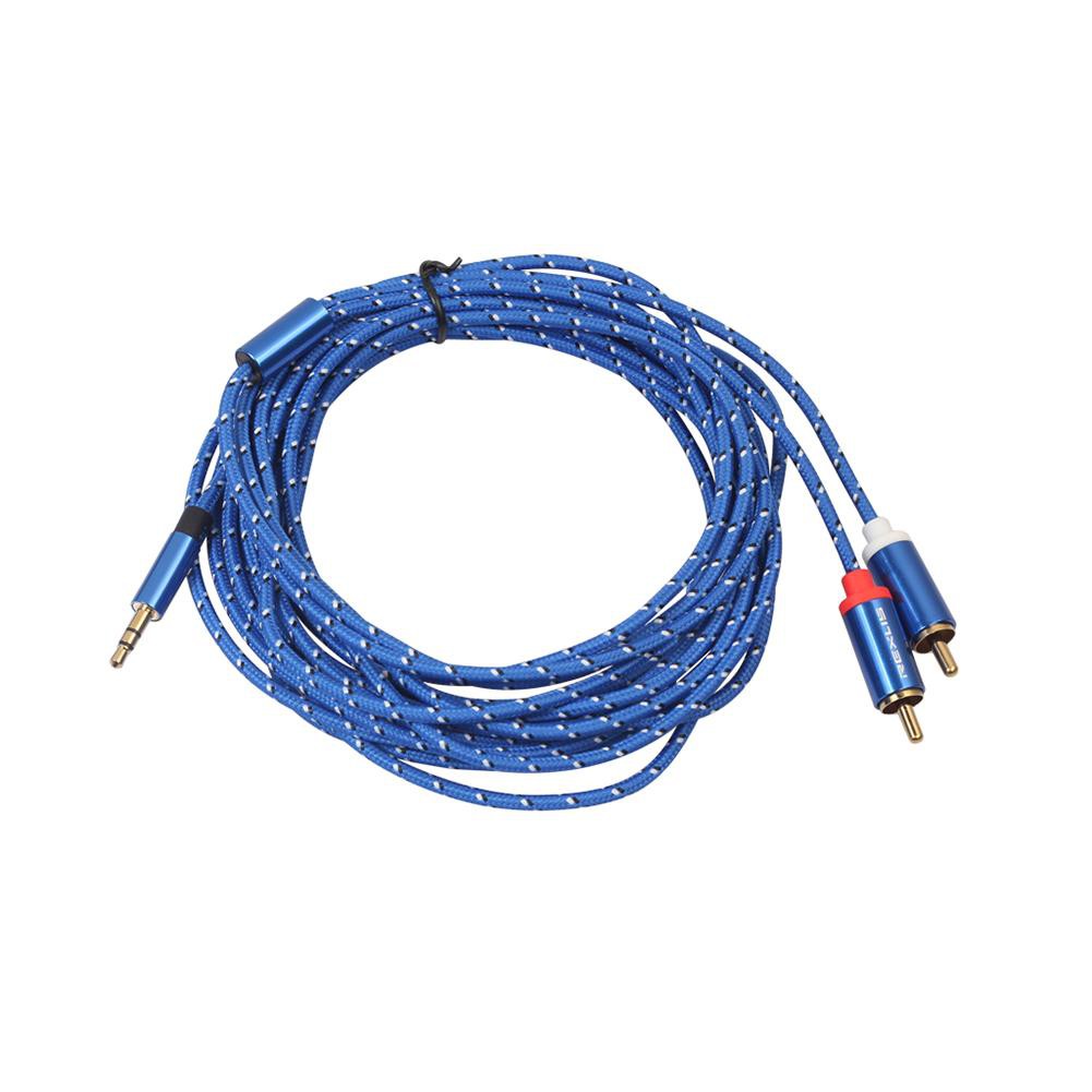 Dây cáp chuyển đổi âm thanh AUX 3.5mm sang 2 RCA Chất Lượng Cao