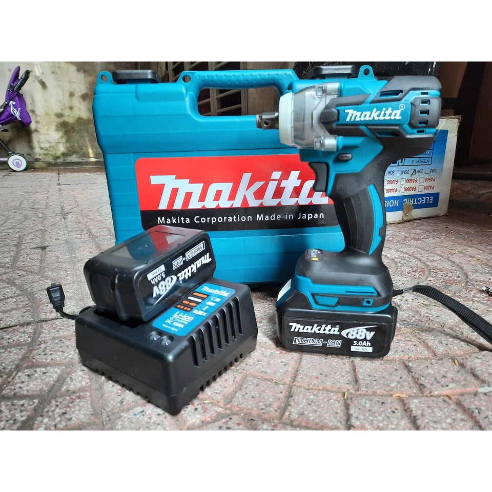 Máy siết bulong MAKITA 88V không chổi than 560N.m - Máy Khoan pin, Máy bắt vít