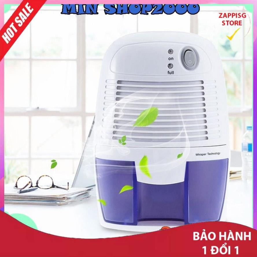 Máy Lọc Không Khí, Máy Hút Ẩm Mini Dehumidifier Trang Bị Màng Lọc Loại Bỏ Các Chất Ô Nhiễm, Khói, Bụi Trong Không Khí