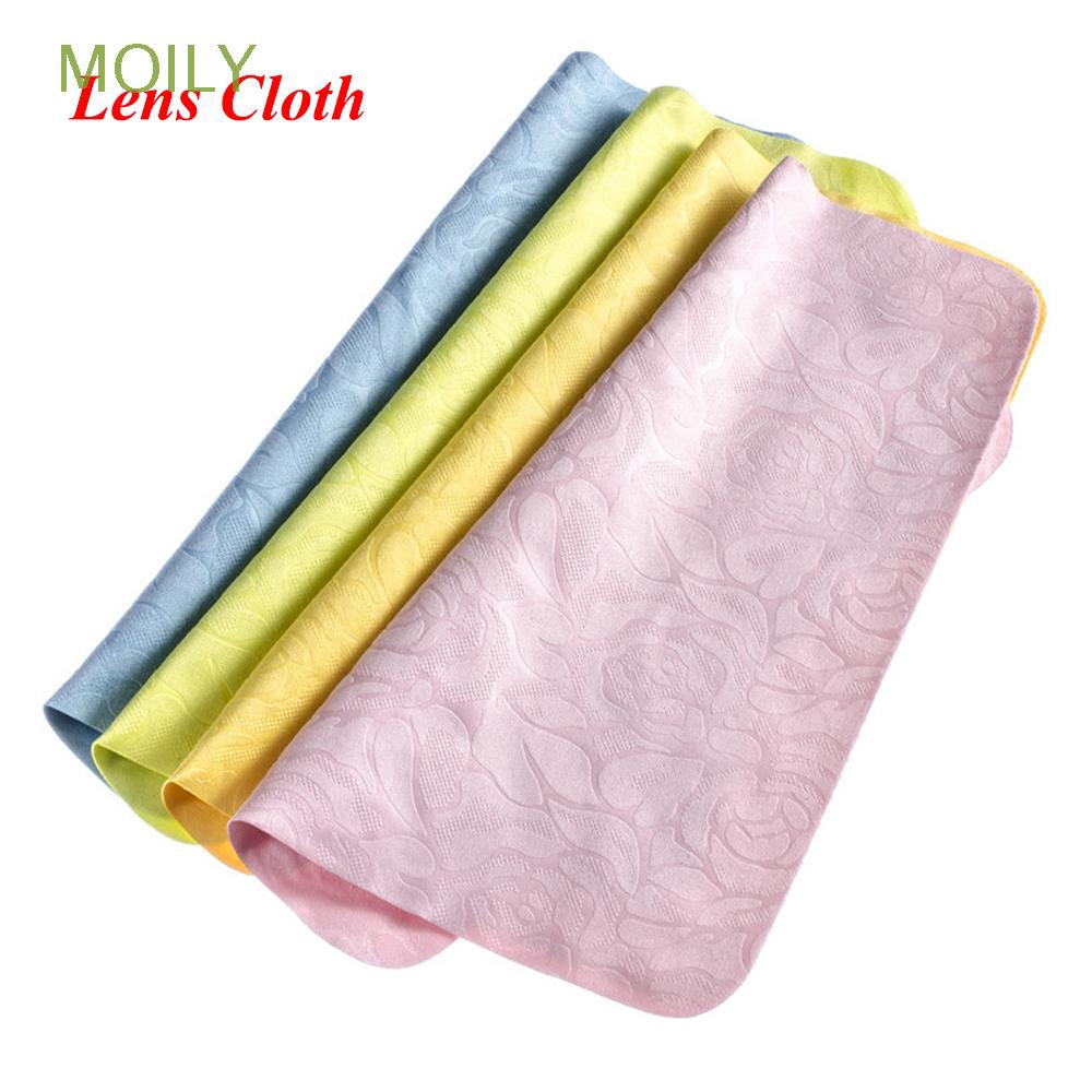 MOILY 1/2/3/4 Pcs Random Color Multi-color High quality Camera Screen Phone Glasses Cleaning Cloth