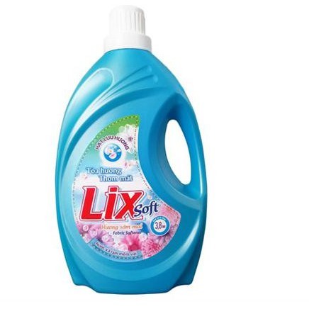 Combo 3 can nước xả vải Lix can 3,8L