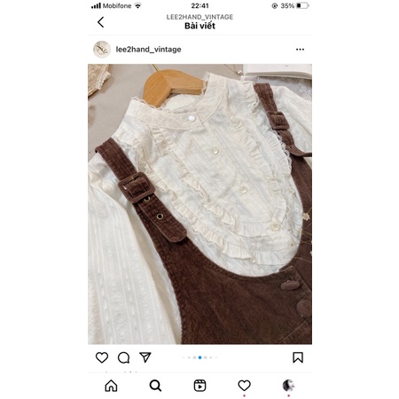 Thanh lý set áo và yếm hoa nhí vải xô