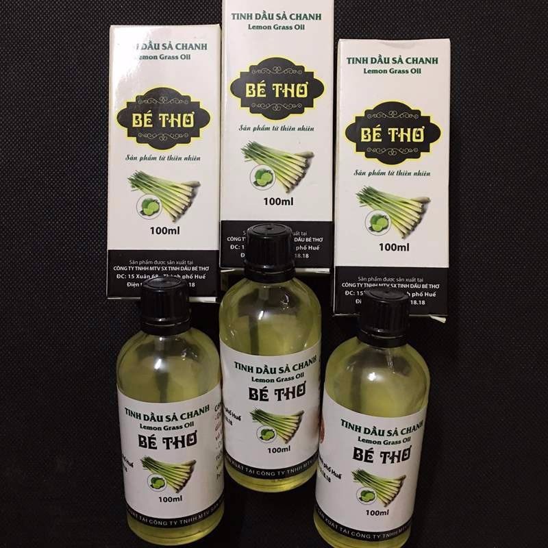 Tinh dầu sả chanh Bé thơ 100ml