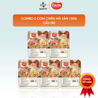 [HCM] Cơm chiên Hải sản ăn liền Cầu Tre I'm Cơm - Khay 150g