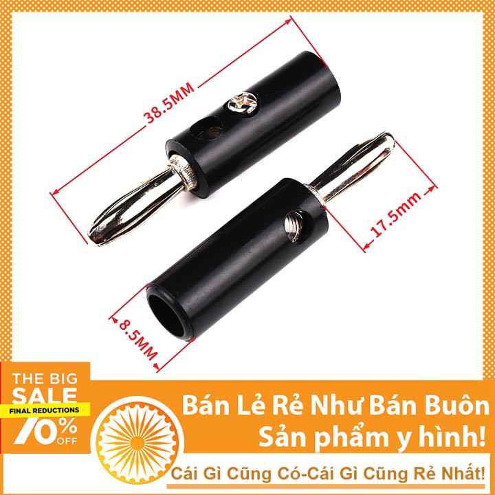 Jack Bắp Chuối 4mm Giá Rẻ DHCNHN