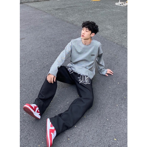 [Mã 12FASHIONSALE1 giảm 10K đơn 50K] Áo dài tay OMBRE TWEED SWEATER | BigBuy360 - bigbuy360.vn